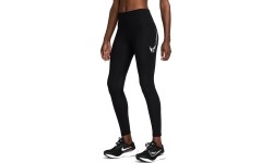 Nike Tamprės Moterims W Nk Df Fast Mr 7/8 Tights Black FV6682 010