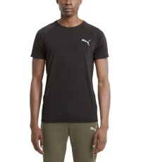Puma Marškinėliai Vyrams Evostripe Tee Black
