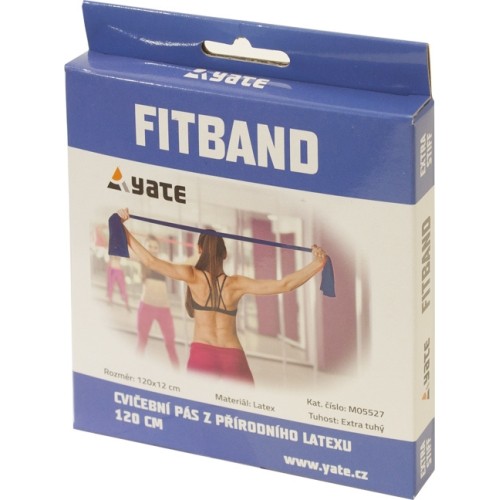 Guma oporowa Yate, 120x12cm - bardzo wysoki opór