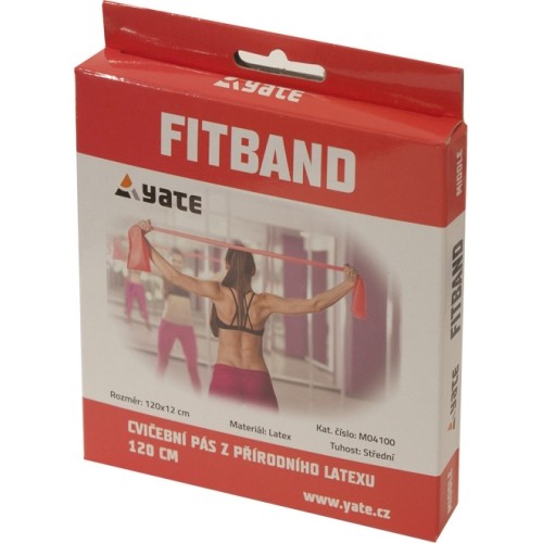Guma oporowa Yate, 120x12cm - średni opór