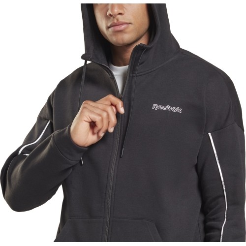 Reebok Sportinis Kostiumas Vyrams Te Piping Flc Tracksuit Black