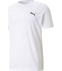 Puma Marškinėliai Vyrams Active Small Logo White