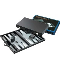 Tryk trak Backgammon Philos Grey - 38x23,5 cm