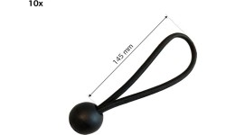 Taśma elastyczna + piłka (145 mm) (10x)