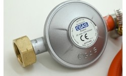 Reduktor ciśnienia gazu 30mbar EN16129 - Zestaw węży 1,5m