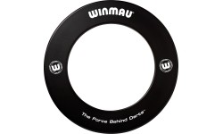 Otoczka Rama do tarczy do rzutków Winmau Catchring Black Print, Czarna