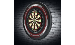Obramowanie tarczy do rzutek Winmau Advance czarne/czerwone