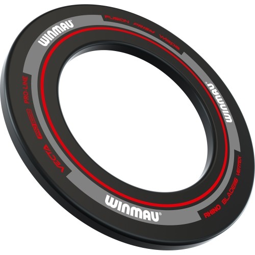 Obramowanie tarczy do rzutek Winmau Advance czarne/czerwone