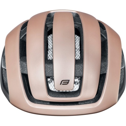 Kask FORCE NEO, S-M 55 - 59 cm, (brązowy/czarny)