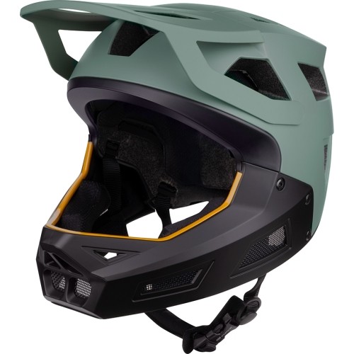 Kask FORCE Drop // rozmiar: L - XL (58-61 cm) (czarny/zielony)