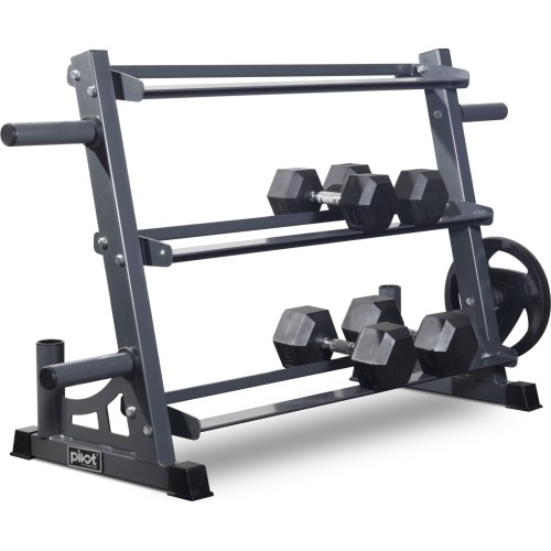 Stojak do przechowywania ciężarów Pivot Fitness 394 WSR