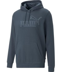 Bluza męska Puma Ess Elevated Hoodie Blue 673387 16