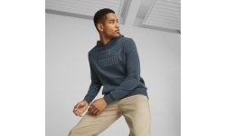 Bluza męska Puma Ess Elevated Hoodie Blue 673387 16