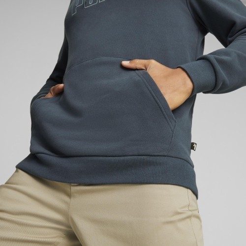 Puma Džemperis Vyrams Ess Elevated Hoodie Blue 673387 16