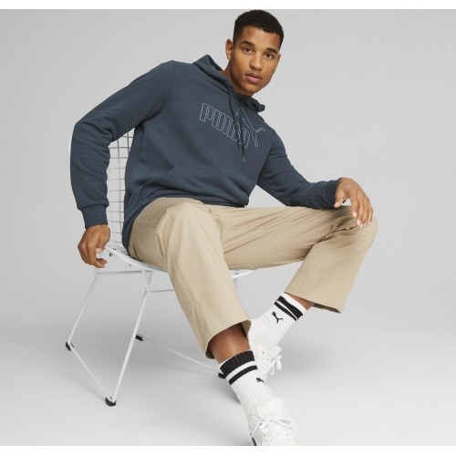 Puma Džemperis Vyrams Ess Elevated Hoodie Blue 673387 16