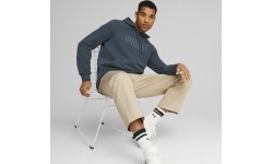 Bluza męska Puma Ess Elevated Hoodie Blue 673387 16