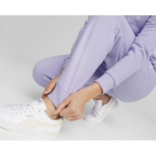 Puma Ess Elevated damskie spodnie sportowe Purple 673789 25