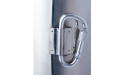 Składany kubek ze stali nierdzewnej BasicNature Space Safer Thermo, 0,34 l