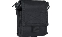 BLACK EMPTY SHELL POUCH COLLAPSIBLE
