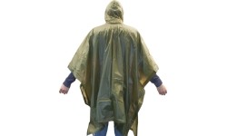 Ponczo płaszcz przeciwdeszczowy Highlander - Olive