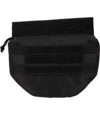 BLACK DROP DOWN POUCH