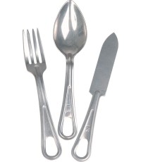US STAINLESS STEEL 3-PC. EATING UTENSIL