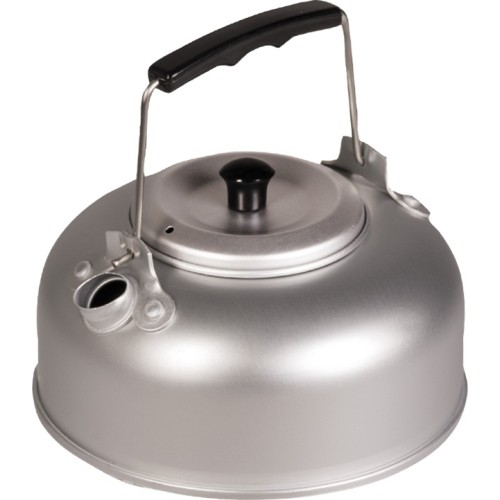 Czajnik turystyczny Mil-Tec, aluminium, 0,8 l, szary