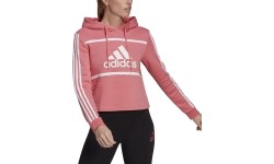 Bluza damska Adidas W CB Cro HD różowa