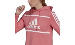 Bluza damska Adidas W CB Cro HD różowa