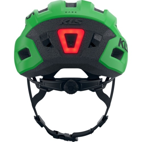 Kask KLS Daze Lumio 022 // z oświetleniem, rozmiar M/L: 55-58 cm (zielony)