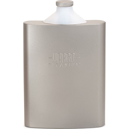 Piersiówka z lejkiem Vargo Titanium 240ml