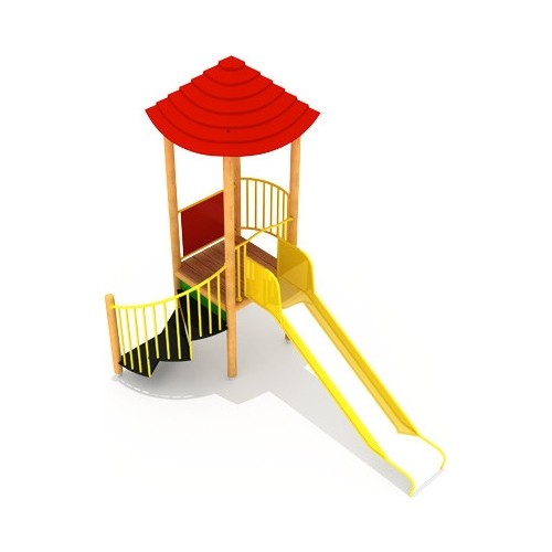 Drewniany plac zabaw dla dzieci Model 9-A