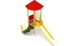 Drewniany plac zabaw dla dzieci Model 9-A