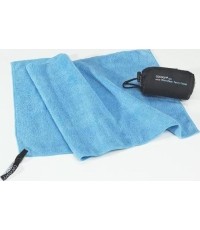 Ręcznik frotte z mikrofibry Cocoon, niebieski, rozmiar L