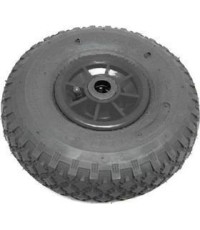 Czarne koło 300x4 z łożyskiem igiełkowym