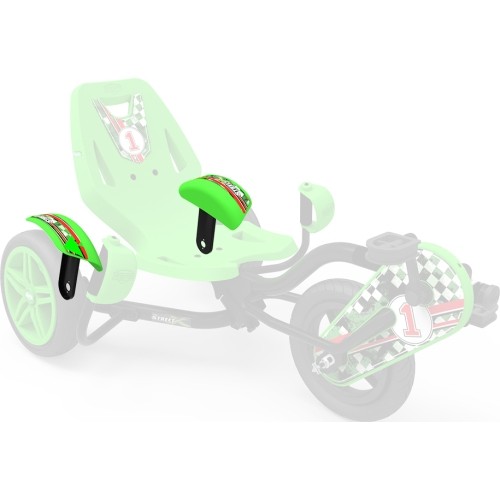 Street X - Błotnik zielony z uchwytem