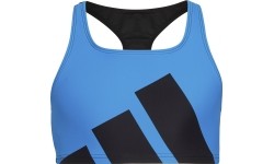 Strój kąpielowy dla dziewczynek Adidas YG MH Bikini niebiesko-czarny HC9650
