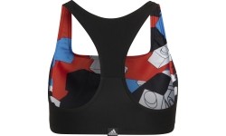 Strój kąpielowy dla dziewczynek Adidas YG MH Bikini niebiesko-czarny HC9650