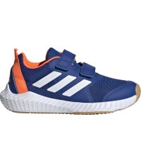 Buty dziecięce Adidas Forta Gym CF K, niebiesko-pomarańczowe G27199