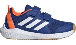 Buty dziecięce Adidas Forta Gym CF K, niebiesko-pomarańczowe G27199