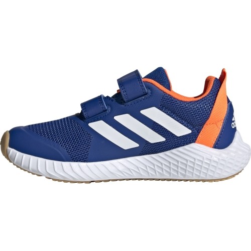 Buty dziecięce Adidas Forta Gym CF K, niebiesko-pomarańczowe G27199
