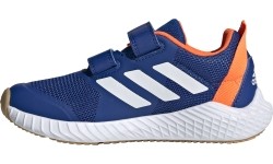 Buty dziecięce Adidas Forta Gym CF K, niebiesko-pomarańczowe G27199