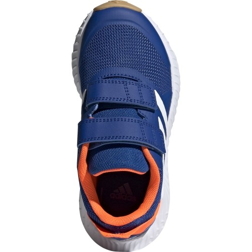 Buty dziecięce Adidas Forta Gym CF K, niebiesko-pomarańczowe G27199
