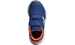 Buty dziecięce Adidas Forta Gym CF K, niebiesko-pomarańczowe G27199
