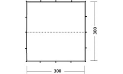 Plandeka Robens Trail 3x3m
