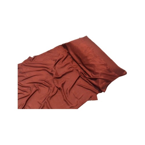 Prostokątna wkładka do śpiwora Origin Outdoors Silk, Bordowa