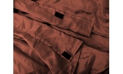 Prostokątna wkładka do śpiwora Origin Outdoors Silk, Bordowa