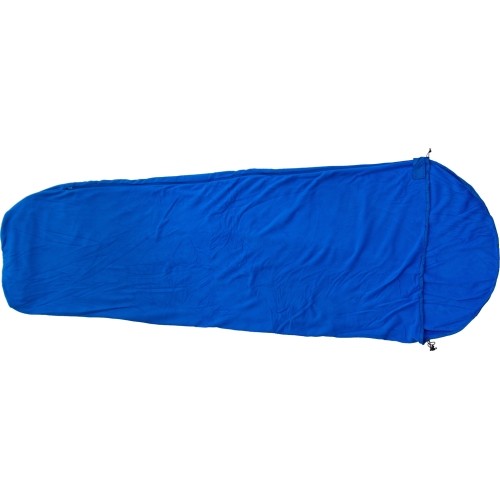 Śpiwór wewnętrzny z polaru Wkładka do śpiwora typu mumia Origin Outdoors Royal, Niebieski