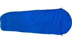 Śpiwór wewnętrzny z polaru Wkładka do śpiwora typu mumia Origin Outdoors Royal, Niebieski