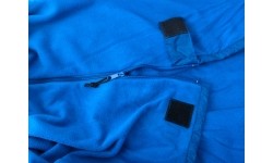 Śpiwór wewnętrzny z polaru Wkładka do śpiwora typu mumia Origin Outdoors Royal, Niebieski